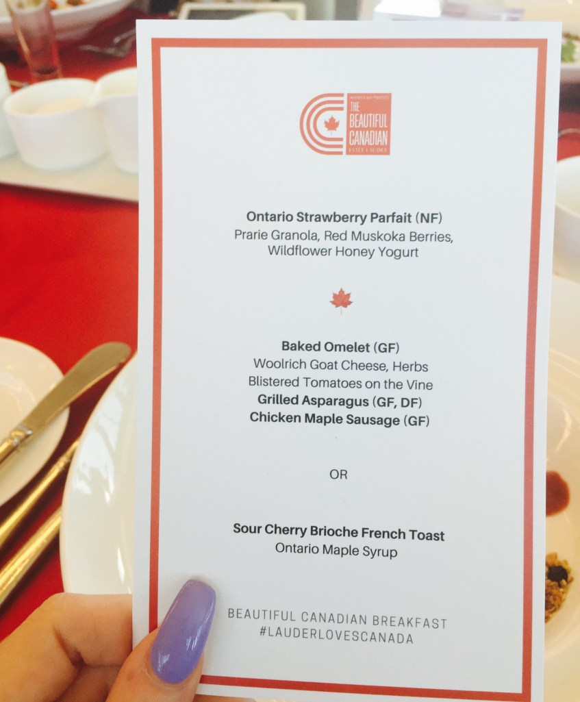 #LauderLovesCanada MLA MENU