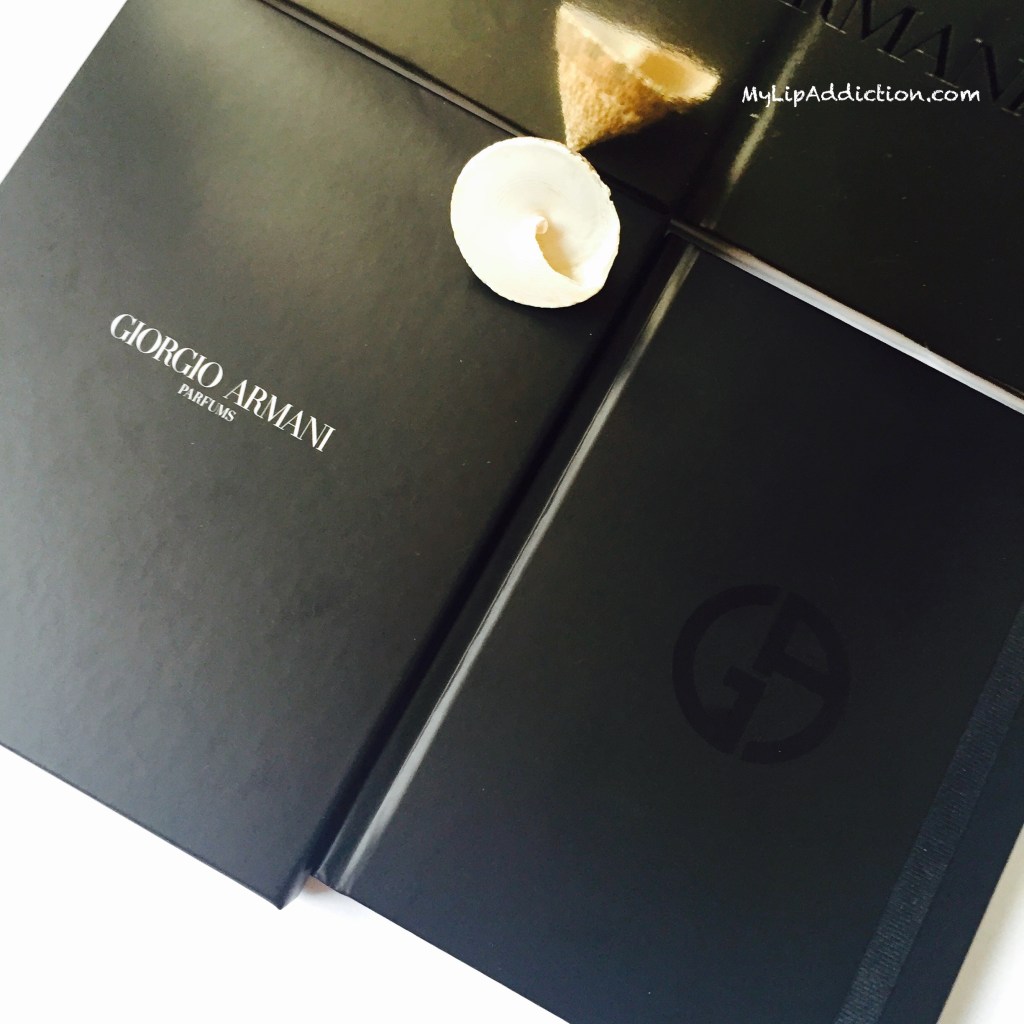 MyLipaddiction.com Giorgio Armani Parfums notebook